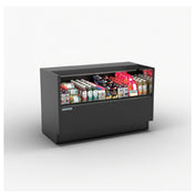 Hussmann FS-OB-1017-46A - EVOLVE™ Semi-Vertical Open-In Counter Merchandiser, Self-service
