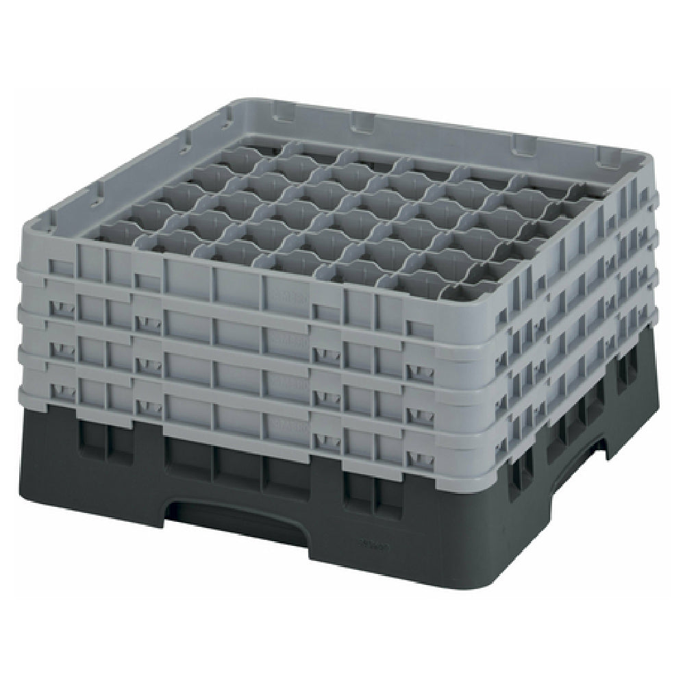 Cambro 49S800110 Camrack® Glass Rack With (4) Soft Gray Extenders Full Size