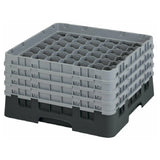 Cambro 49S800110 Camrack® Glass Rack With (4) Soft Gray Extenders Full Size