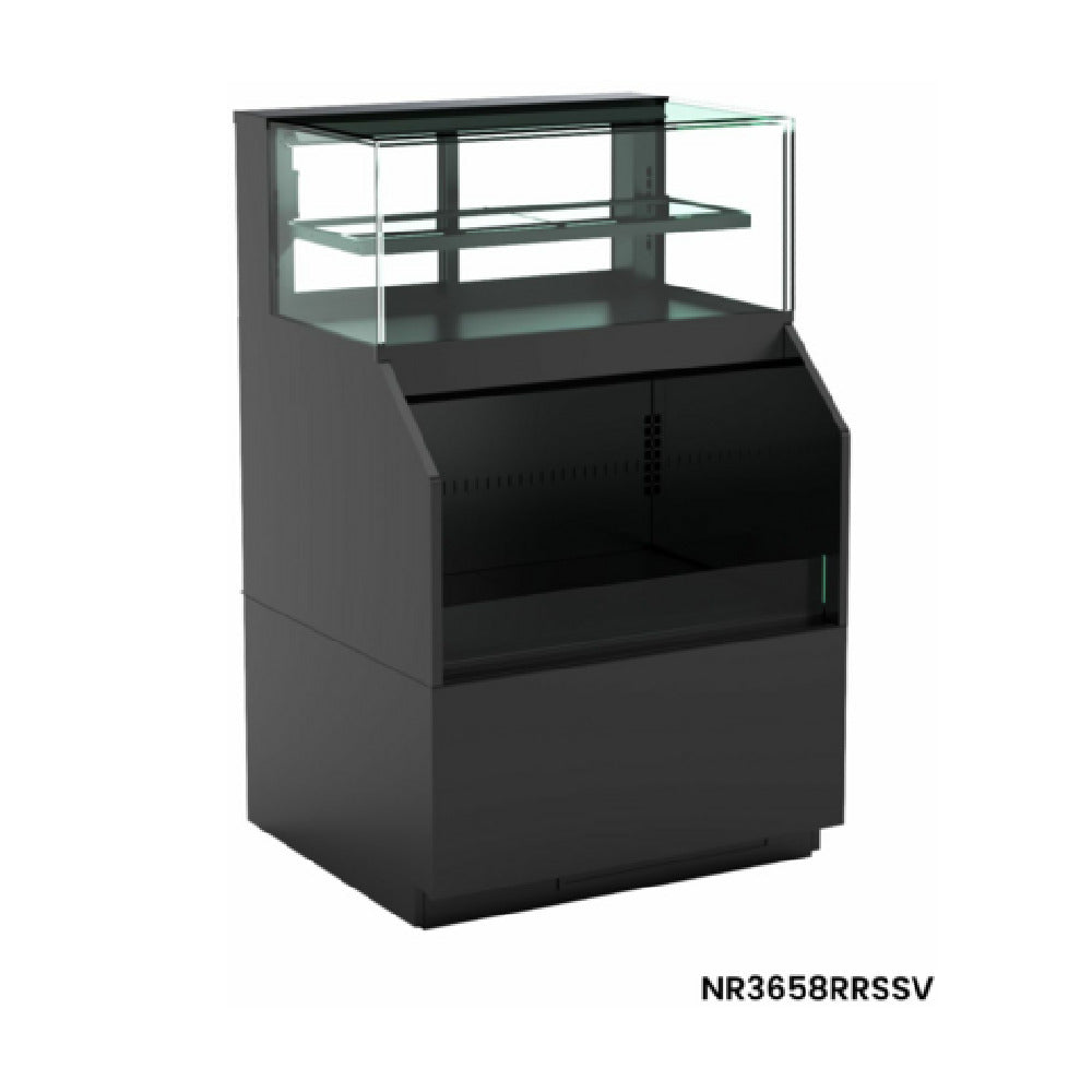 Structural Concepts NR7258RRSSV Reveal® Combination Convertible Service Above Refrigerated Self-Service Case