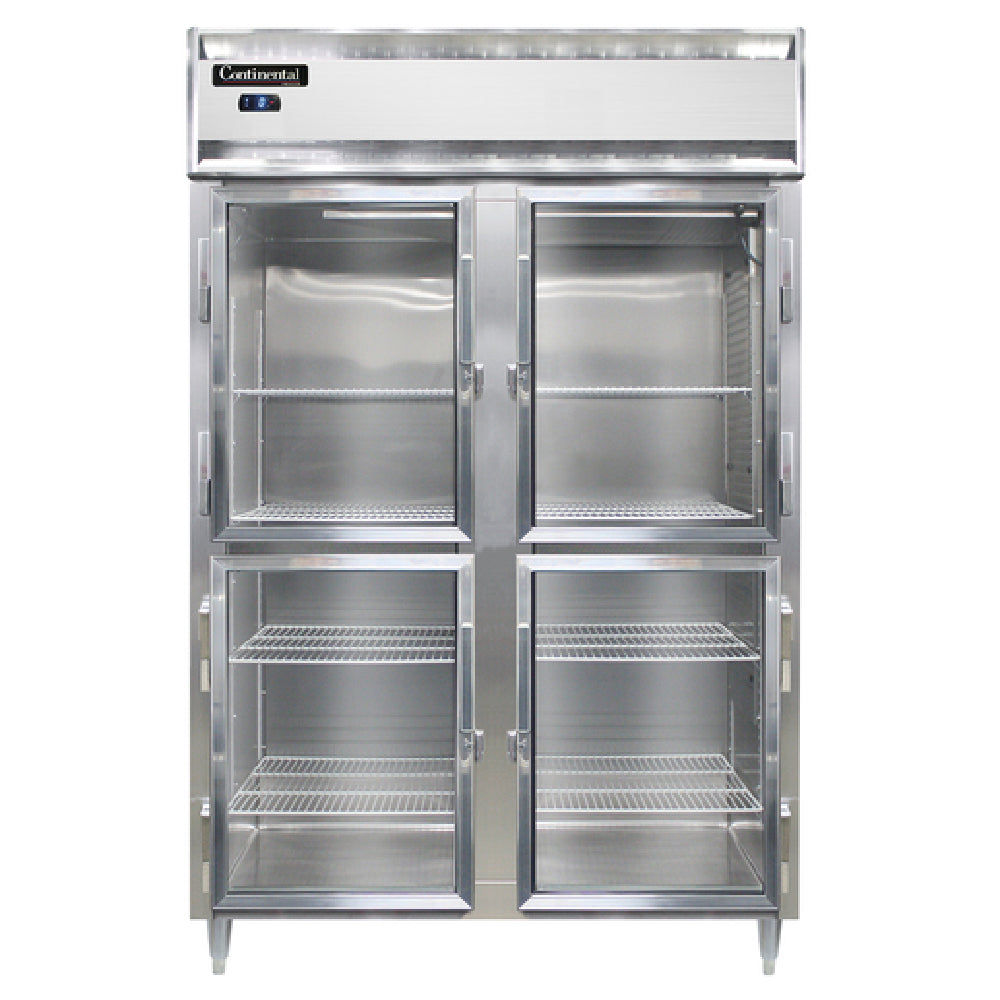 Continental Refrigerator D2FSNSSGDHD Designer Line Freezer Reach-in Two-section