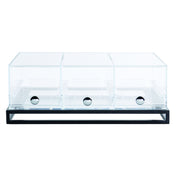 Hubert 47330 - Expressly Hubert® Cerve Collection Pastry Display, 22-8/25”L X 14-23/25”W X 8-19/50”H