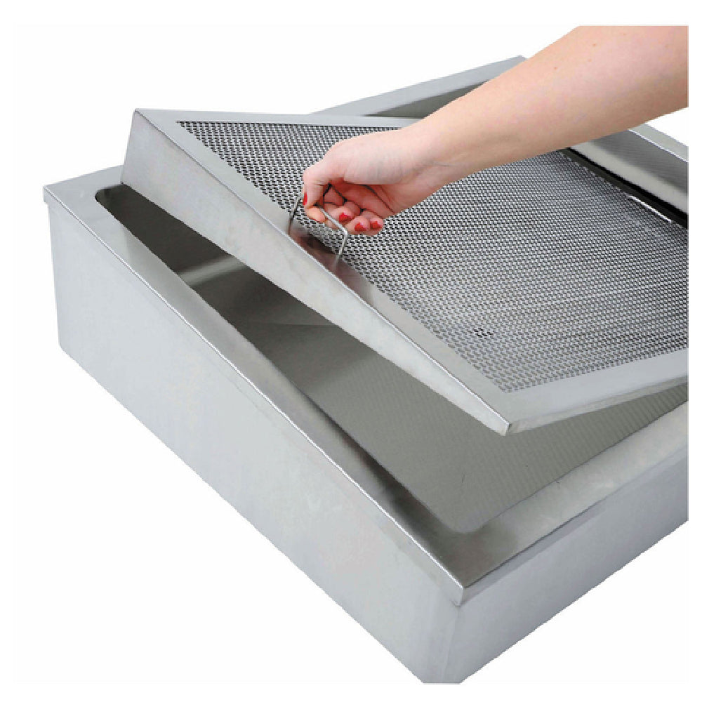 Hubert 24775 - Ice Display Riser Angler Insert, 27" X 21" X 3"H To 1/2"H, Small