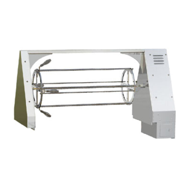 Wood Stone WS-SSR-34 Okanogan Single Spit Rotisserie For Use With The Mt. Saint Helens 34" Broiler