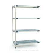 Metro AX316GX3 MetroMax® I Add-On Shelving Unit 24"W X 18"D X 63"H Rust Proof