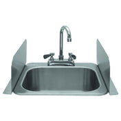 GSW USA SP-S1506 Splash Guard For Hand Sink Deck Mount 15"W X 6"H