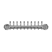 Micro Matic METRO-WM-10PSSKR Metropolis "WM" Draft Beer Tower Wall Mount 38"W X 9"D