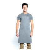 Empura 167BAADJGR - Bib Apron, 32" X 28", (2) Front Pockets