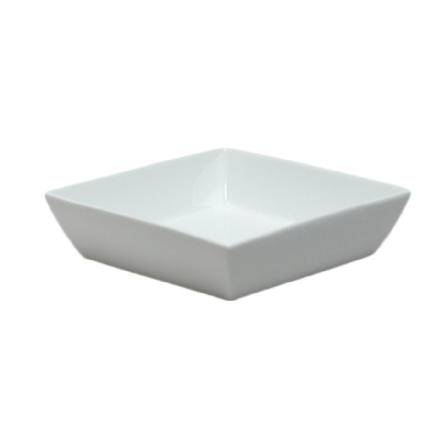 Steelite 6301P330 Square Salad Bowl 23.5 Oz 6.75" X 6.75"Duo