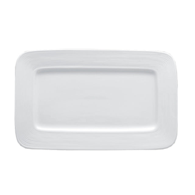 Bon Chef 1300011P Circles Plate 14" X 8-7/10" X 1/2" Rectangular