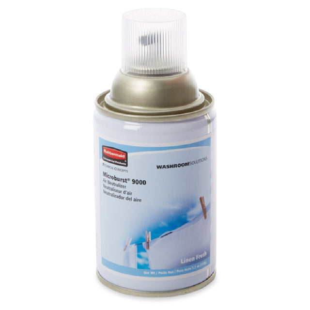 Rubbermaid FG4012441 TC Microburst® 9000 Aerosol Air Neutralizer Refill 5.25 Oz.