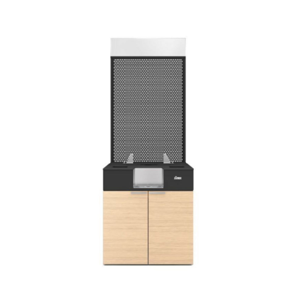Zumex 11818 POD J CORNER WIDE S UP/S PLUS OAK (11818) Podium Juice Corner Wide Speed Up/Speed S+Plus OAK