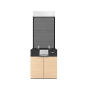 Zumex 11818 POD J CORNER WIDE S UP/S PLUS OAK (11818) Podium Juice Corner Wide Speed Up/Speed S+Plus OAK