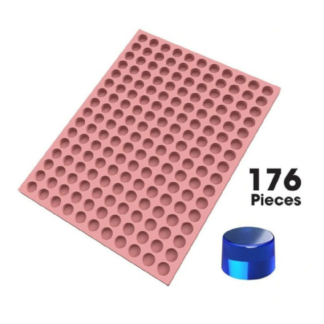 JB Prince MA300 D Cylinder Silicone Mold 3.2mL Made In USA