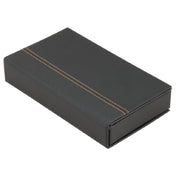 American Metalcraft MCBPBOXTR Bill Presenter 7-1/4"L X 5"W X 1-1/2"H Faux Leather