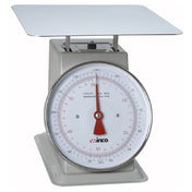 Winco SCAL-9130 Receiving/Portion Scale 9" Dial 130 Lb./59.09 Kg. X 8 Oz./200 G.