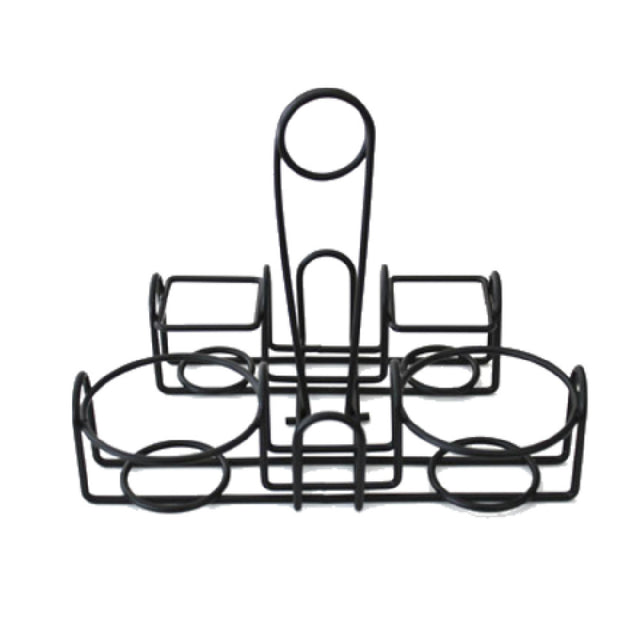 GET Enterprises 4-93736 Clipper Mill Wire Caddy 9"W X 7"D X 6"H Black