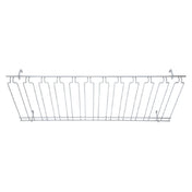 Winco GHC-1848 Overhead Glass Rack 18" X 48" X 4" (11) Channels