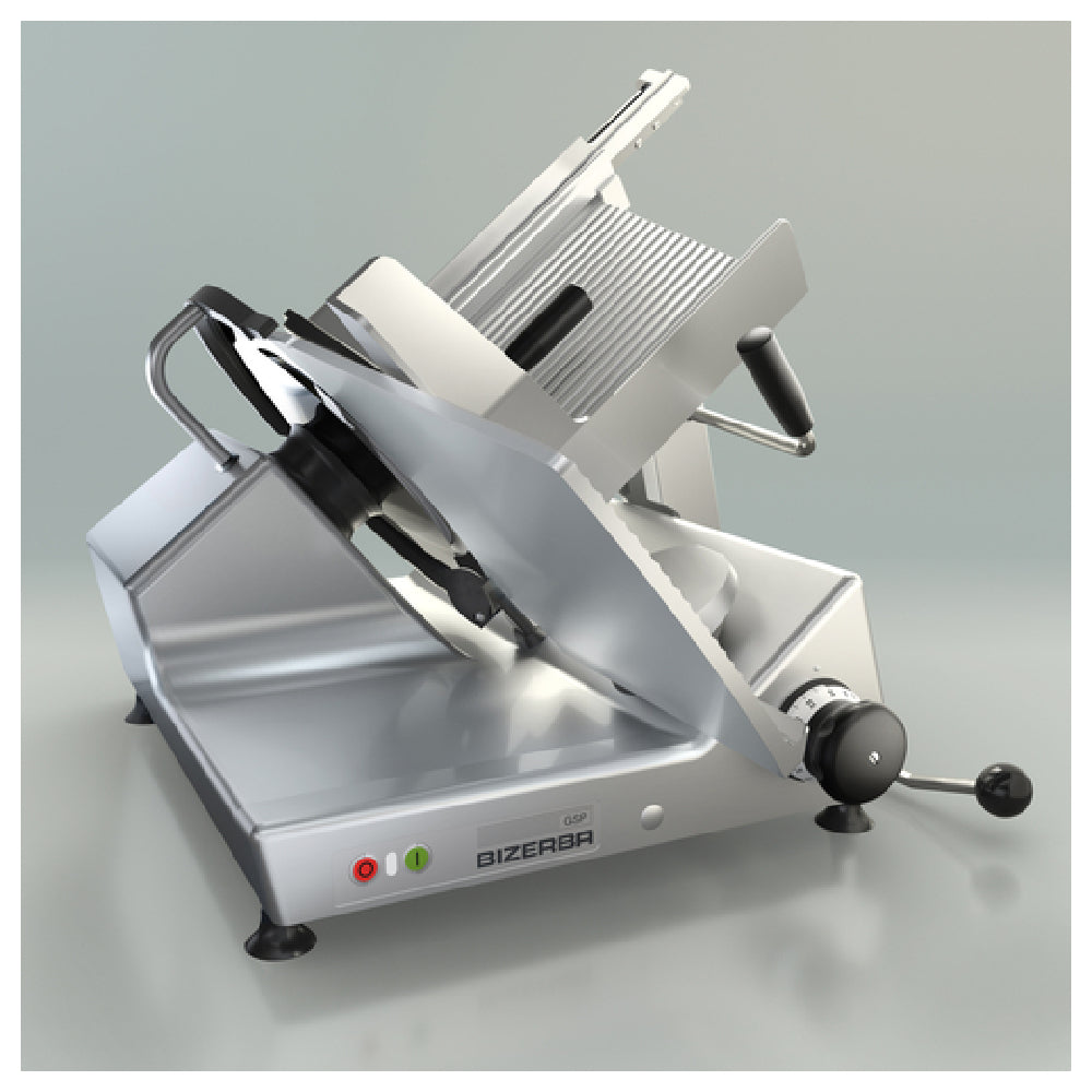 Bizerba GSP H I 150-SLI Manual Heavy Duty Illuminated Safety Slicer Hygienic Senior Living Industry Design