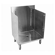 Glastender C-GRB-24 CHOICE Underbar Glass Rack Storage Unit Open Top 24"W X 24"D