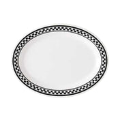 GET Enterprises OP-950-X Diamond Chexers™ Platter 9-3/4"L X 7-1/4"W Oval