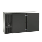 Perlick BBS60B-S-4 Refrigerated Back Bar Cabinet Two-section 60"W