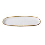 Yanco GL-215 Glory Plate 14 1/8"W X 5 3/8"D X 1 1/4"H Oval