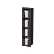 Vollrath FML-4V Flush Mount Lid Holder (4) Columns Vertical Mount
