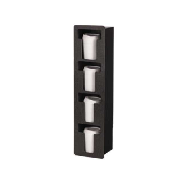 Vollrath FML-4V Flush Mount Lid Holder (4) Columns Vertical Mount