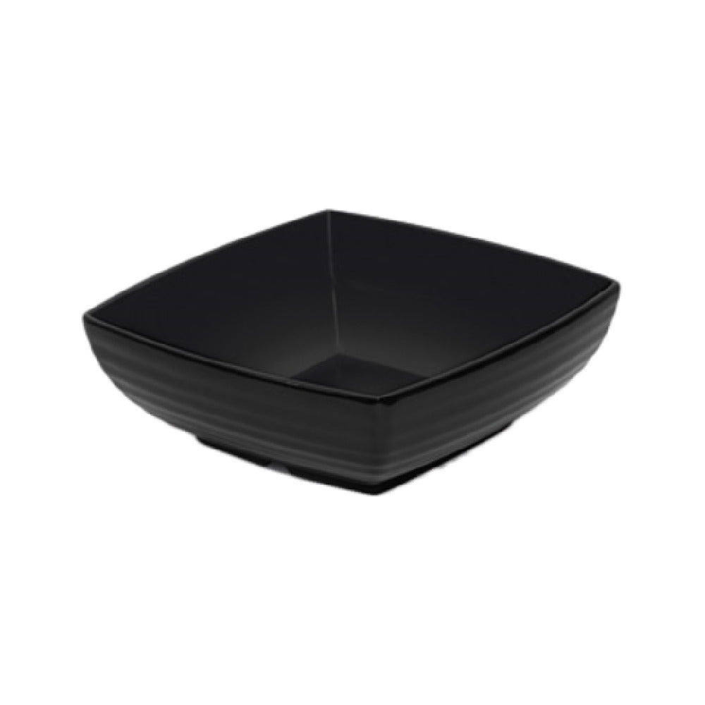 GET Enterprises ML-69-BK Milano™ Bowl 4 Qt. (4-1/2 Qt. Rim Full) 11-3/4" X 3"H