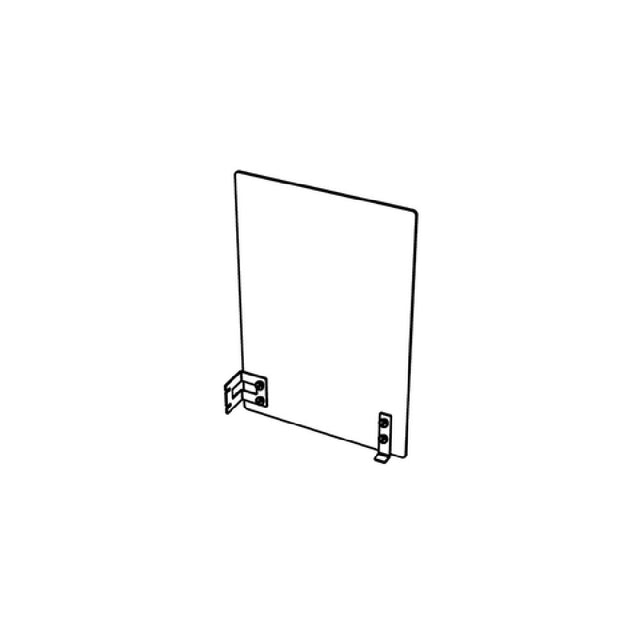 BauscherHepp VE-66057 Venta® Sneeze Guard Vertical Protection Shield Made Of Acrylic Glass 5 Mm (transparent)