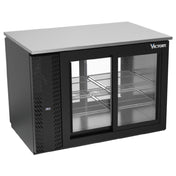 Victory VBB48HC-GS-PT-B - Pass-Thru Back Bar Refrigerator, Two-section, 48"W X 31-7/8”D X 34"H