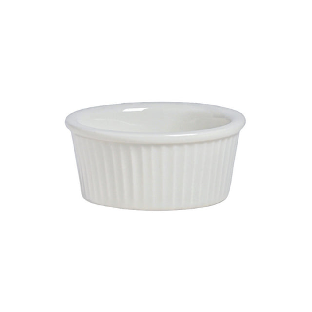 Steelite A100P600 Fluted Ramekin 4.0 Oz 3.5" X 1.625"