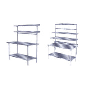 Advance Tabco SWT-36 Pot Rack Table Mounted Rear Or Splash-mounted