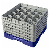 Cambro 20S1114186 Camrack® Glass Rack With (6) Soft Gray Extenders Full Size