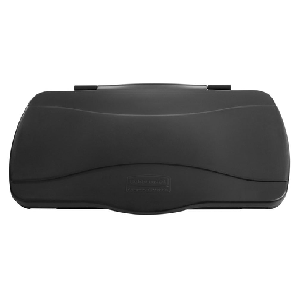 Rubbermaid FG267400BLA Slim Jim® Hinge Lid For Slim Jim® Container Folds Flat While In Use And Completely Covers Waste When Closed