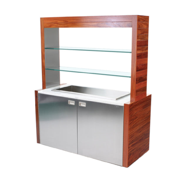 Forbes Industries 4885 Mobile Back Bar Outdoor 62"W X 27-1/2"D X 78"H