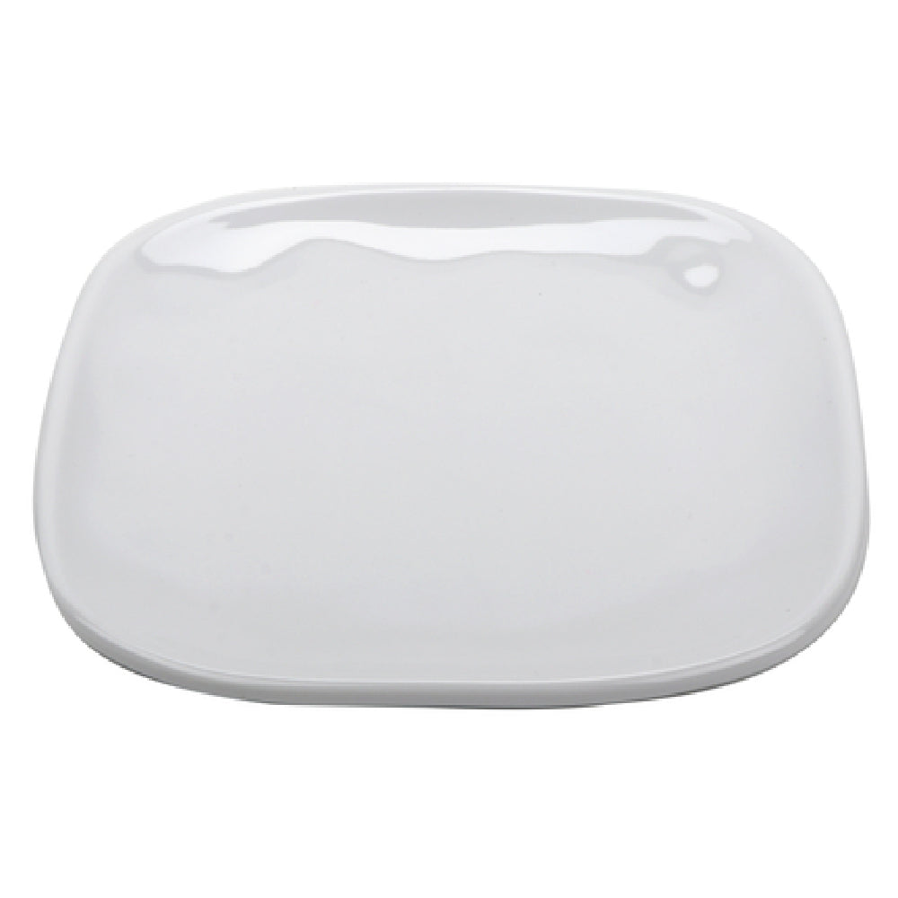 GET Enterprises SCS-6-AM-W Arctic Mill™ Bread/Side Dish/Plate 6"L X 6"W Small