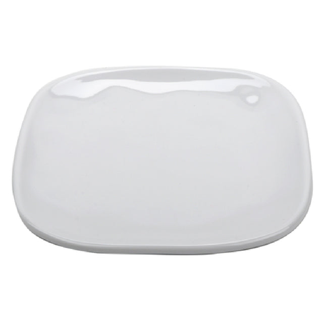 GET Enterprises SCS-6-AM-W Arctic Mill™ Bread/Side Dish/Plate 6"L X 6"W Small