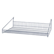 Quantum SG-LS1830GY Store Grid Shelf 30"W X 18"D X 7-1/2"H With Retaining Front Edge