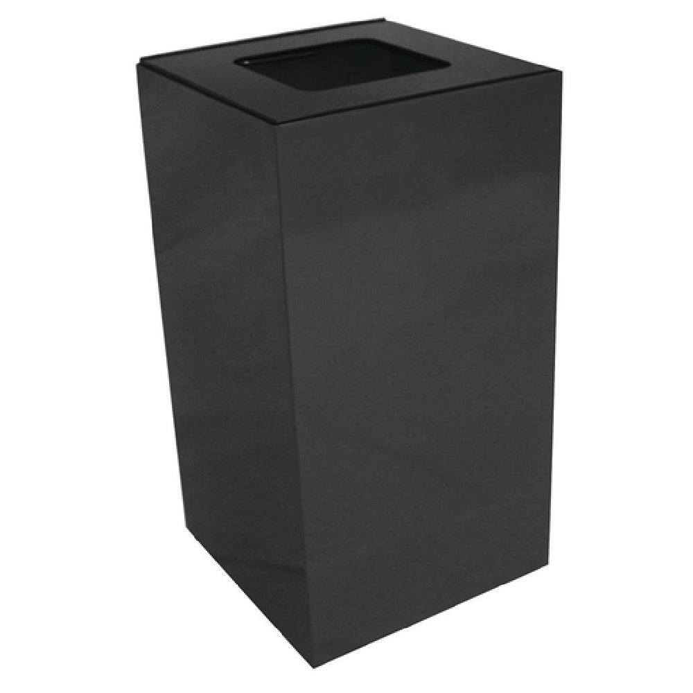 Hubert 40480 - Recycling Squared™ Container, 28 Gallon, 15" X 15" X 28"H