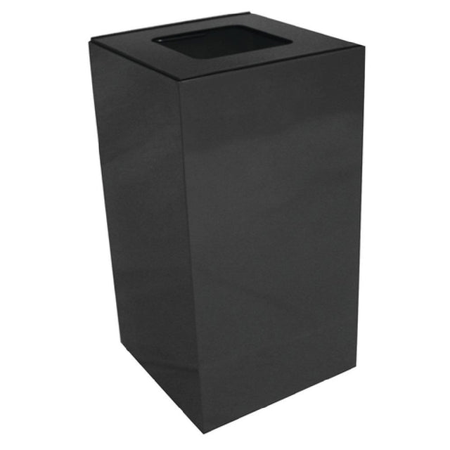 Hubert 40480 - Recycling Squared™ Container, 28 Gallon, 15" X 15" X 28"H