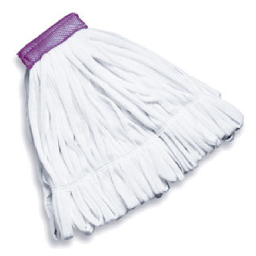 Rubbermaid FGT25500WH00 Rough Wet Mop Head Medium Fleece Cotton/polyester Blend