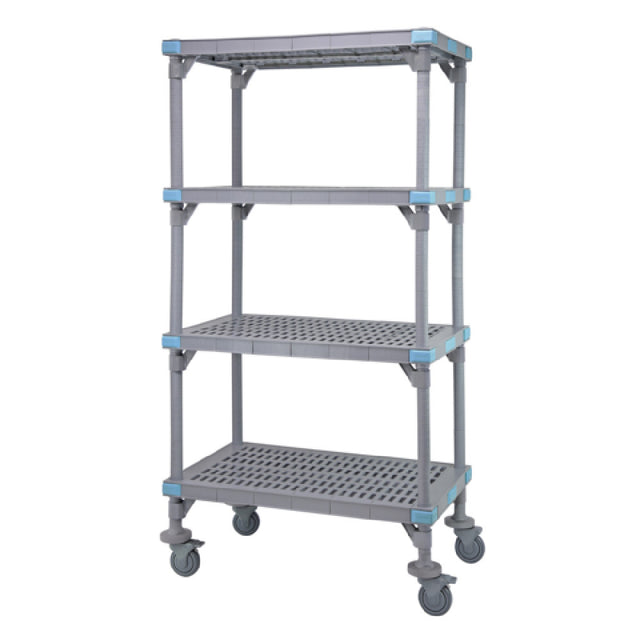 Quantum QPM184274VS-4 Millenia Shelving Unit Mobile 42"W X 18"D X 74"H