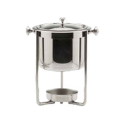 BauscherHepp 12.2297.0000 Chafing Dish 35 Oz. (1.00 Liter) 6-3/4" Dia. (171mm) X 10-1/16"H (255mm)