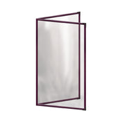 Risch TED 8.5X14-NYLON Deluxe Sewn Nylon Menu Cover (specify Color) 8-1/2" X 14"
