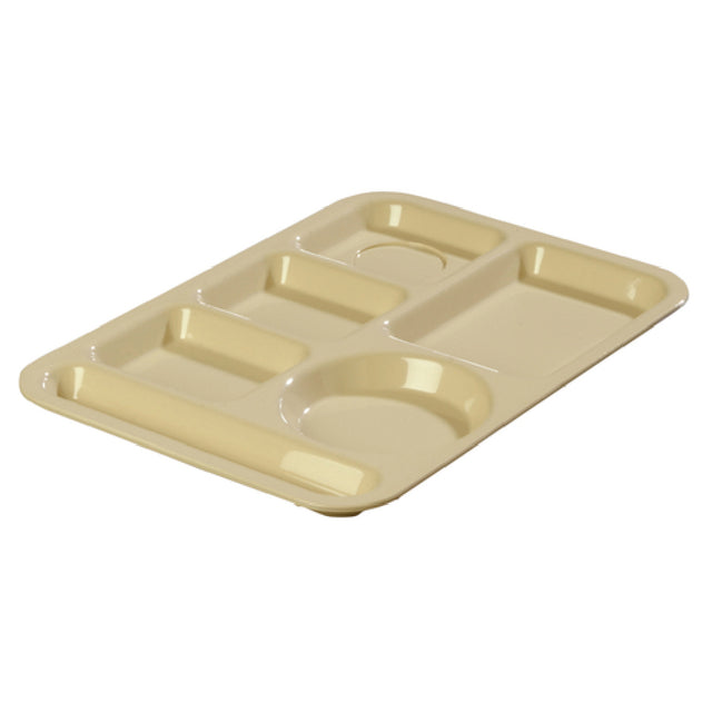 Carlisle 61425 Carlisle Compartment Tray 13-7/8"L X 9-7/8"W Left-handed
