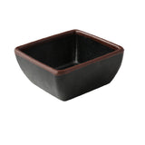 Yanco NA-5004BK Nature Art Condiment Server 3-1/2"W X 3-1/2"D X 1-1/2"H 5 Oz