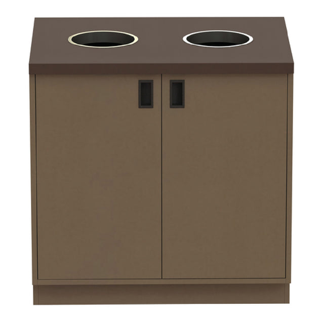 Hubert 49854 - Expressly Hubert® Micro Market Trash Bin - 36"W X 26 3/4"D X 36"H