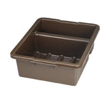 TableCraft Products 1547BR - Tote Box, 21" X 17" X 7", Divided